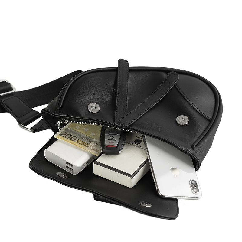 Bolso de pecho de cuero PU par - Saddle Bag Leather reseña y precio