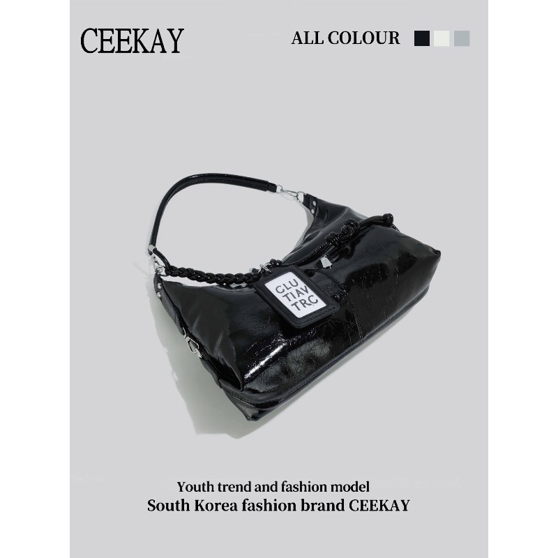 Bolso Hobo de Cuero Brillante  - Women Bags 2026 Trends reseña y precio