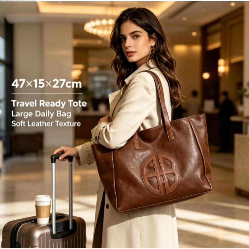 Bolso Tote Retro 2026 de Gran  - Women Bags 2026 Trends reseña y precio