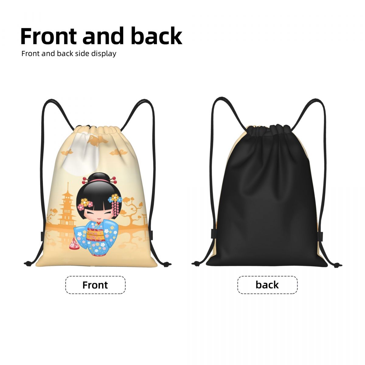 Mochila japonesa Maiko Kokeshi - Women Bags Vector reseña y precio