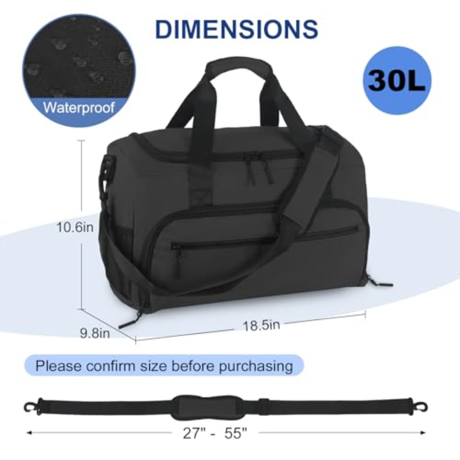 Bolsa de Gimnasio para Hombre  - Women Bags And Shoes reseña y precio