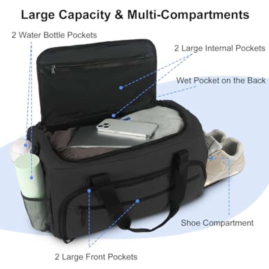 Bolsa de Gimnasio para Hombre  - Women Bags And Shoes reseña y precio