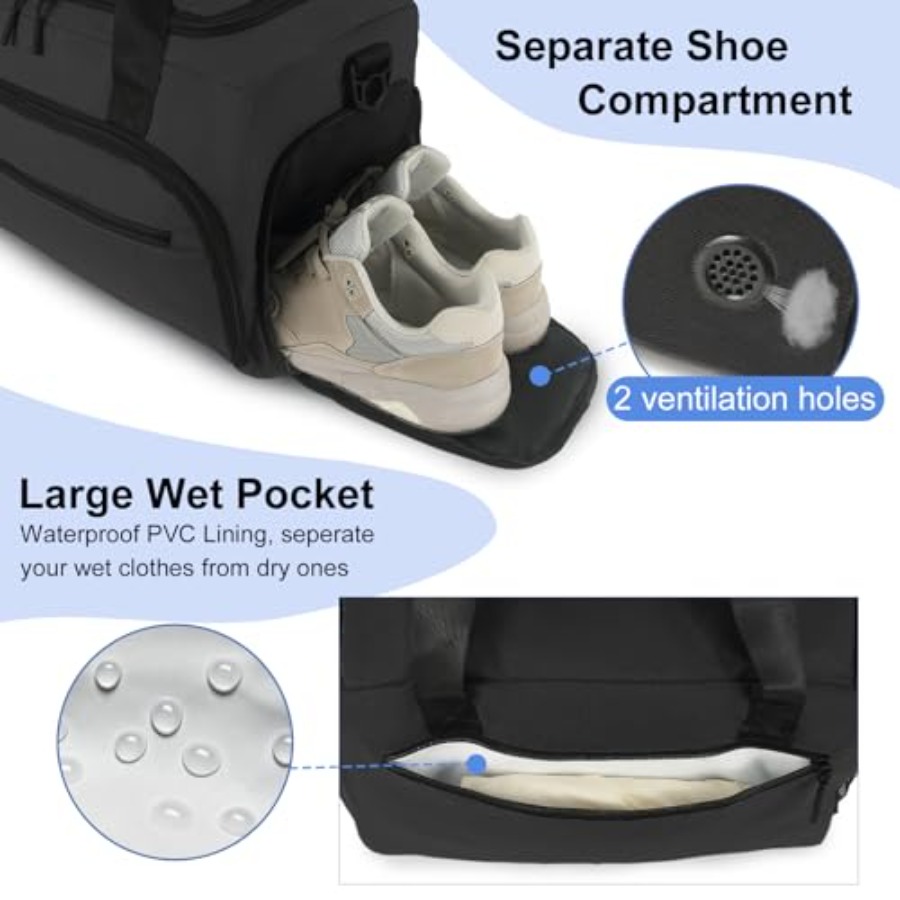 Bolsa de Gimnasio para Hombre  - Women Bags And Shoes reseña y precio