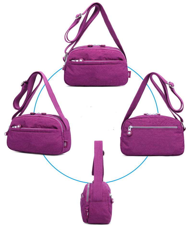 Bolso de hombro de nailon para - Women Bags Grey reseña y precio