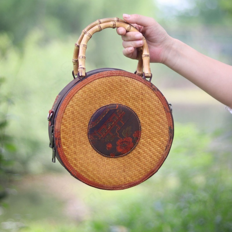 Bolso Bandolera Redondo de Bam - Women Bags And Purses reseña y precio