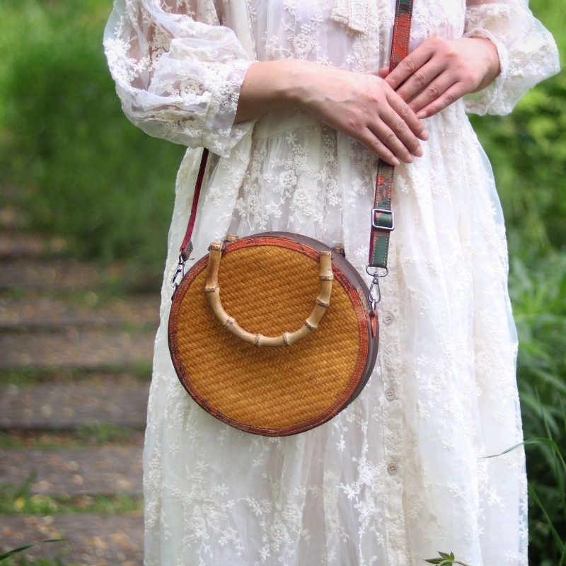 Bolso Bandolera Redondo de Bam - Women Bags And Purses reseña y precio