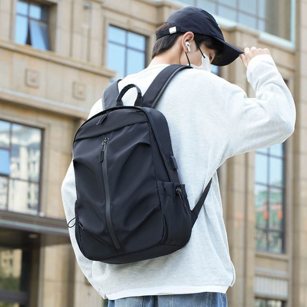 Mochila Versátil de Nailon de  - Women Bags Grey reseña y precio