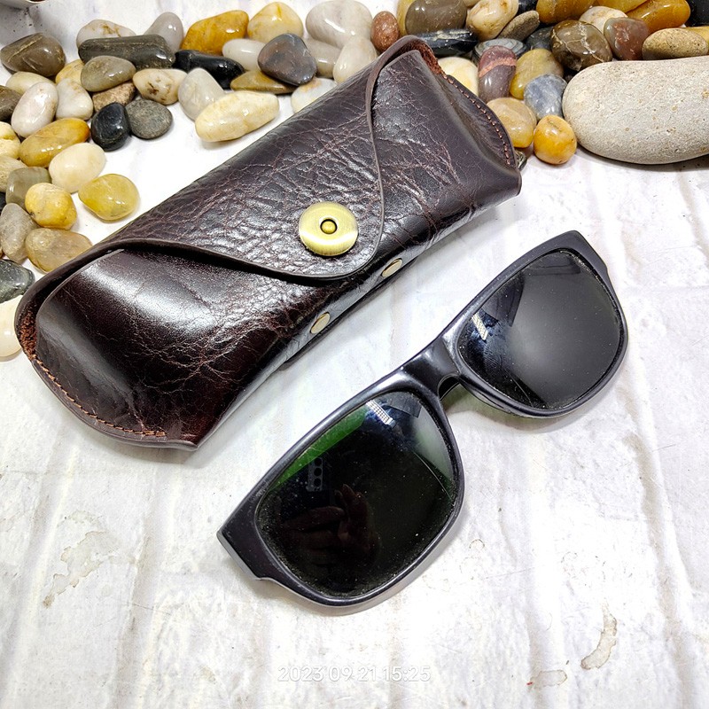 Blongk-estuche para gafas de s - Saddle Bag Leather reseña y precio