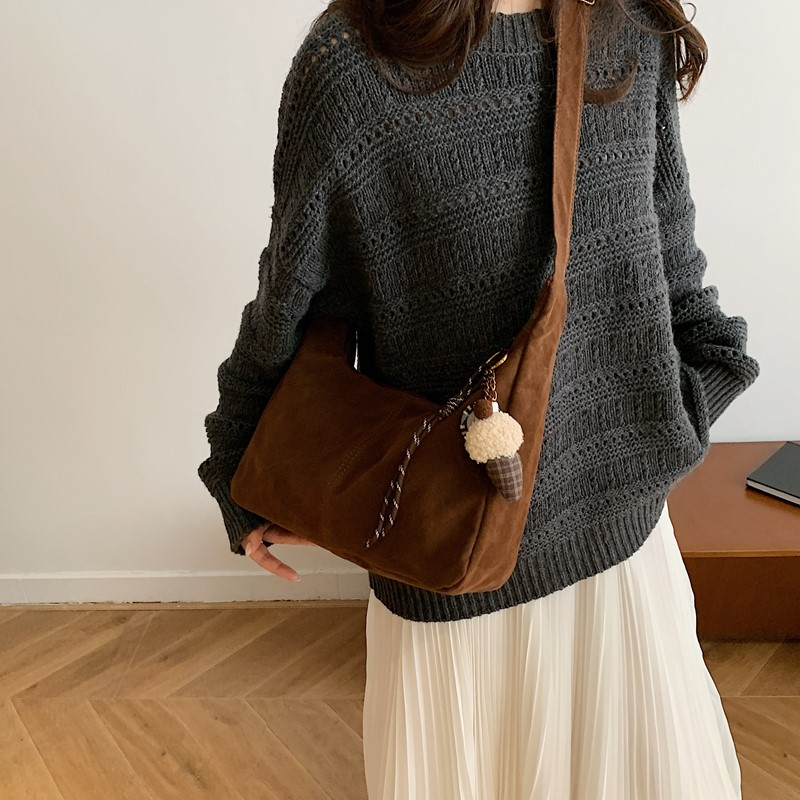 Bolsos de hombro de Color sóli - Women Bags Branded Sale reseña y precio