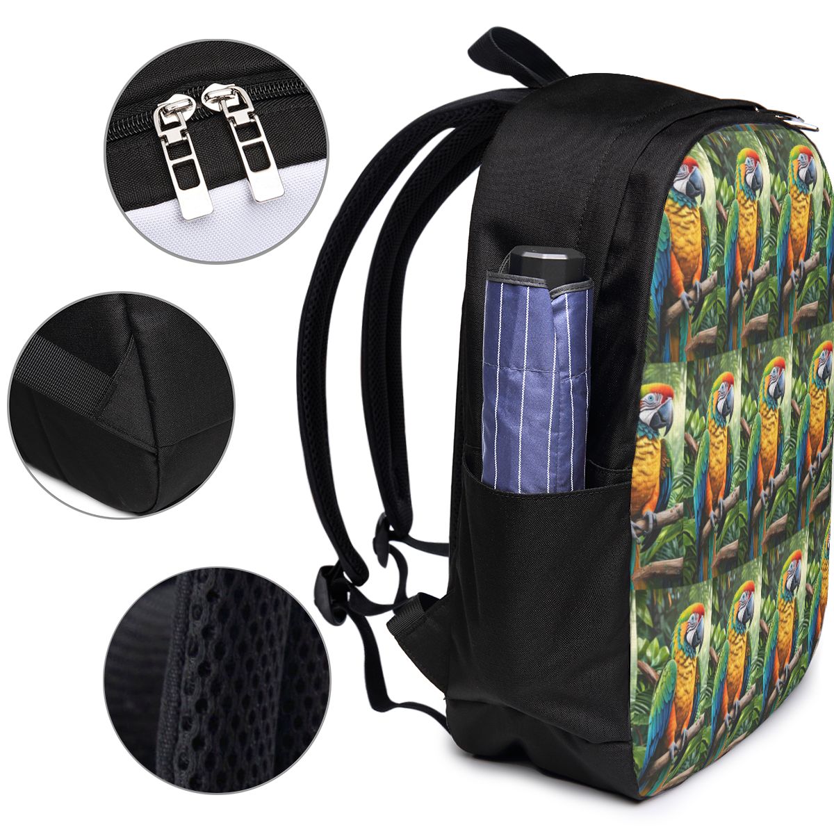 Mochila con diseño de loros ma - Women Bags For Travel reseña y precio