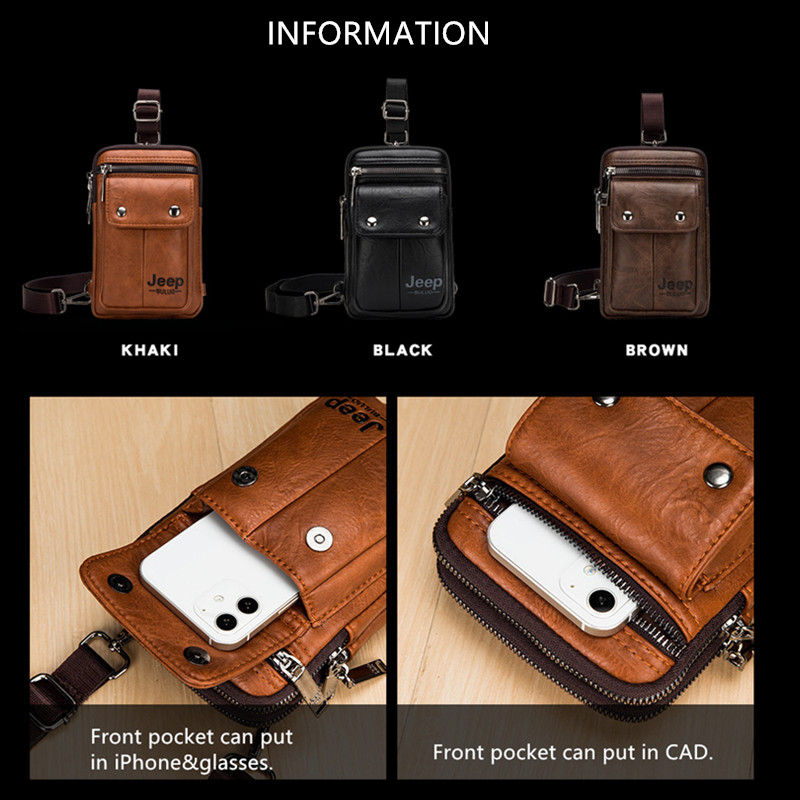 JEEP BULUO pequeño multifunció - Saddle Bag Leather reseña y precio