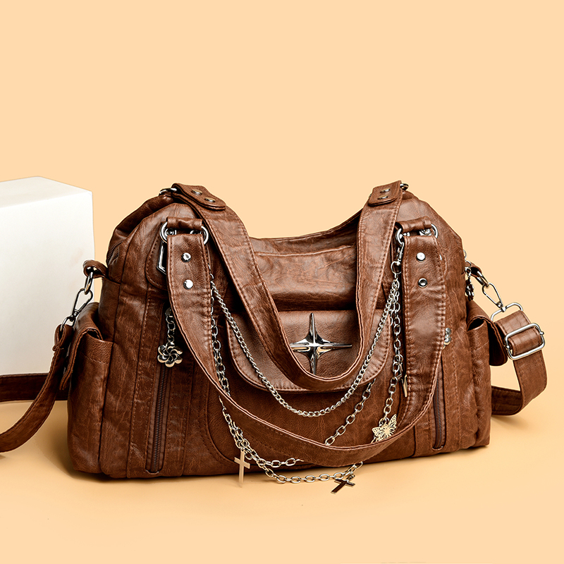Bolso de Hombro con Estampado  - Women Bags Grey reseña y precio