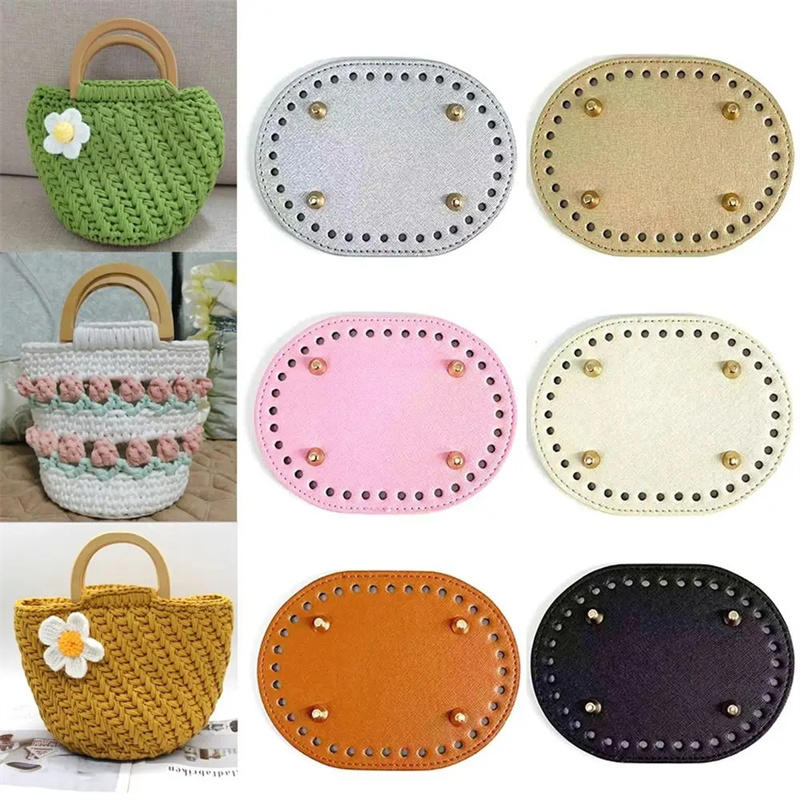 Fondo ovalado de 14,5x11cm par - Crochet Market Bag reseña y precio