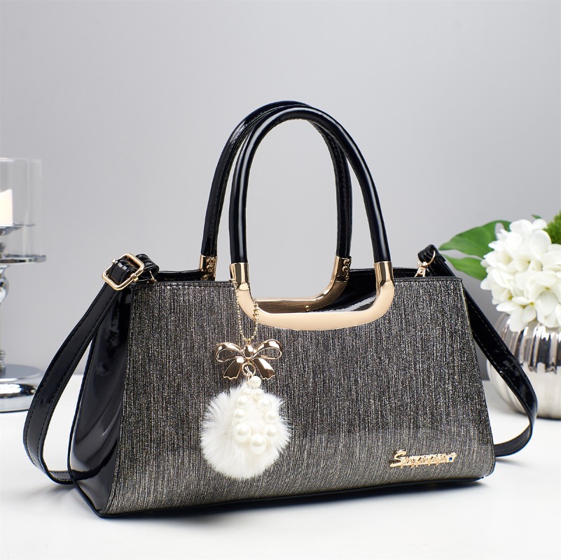 Bolso de mano de cuero brillan - Women Bags Branded Sale reseña y precio