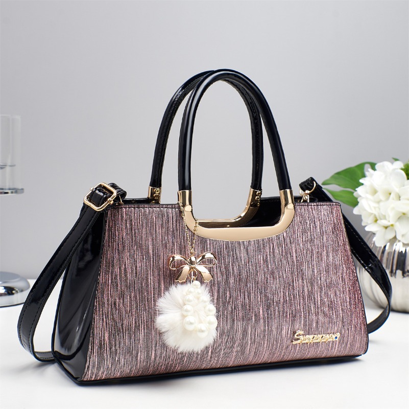 Bolso de mano de cuero brillan - Women Bags Branded Sale reseña y precio