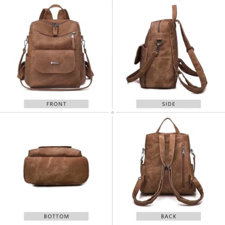 Mochila de Piel Sintética para - Women Bags And Purses reseña y precio